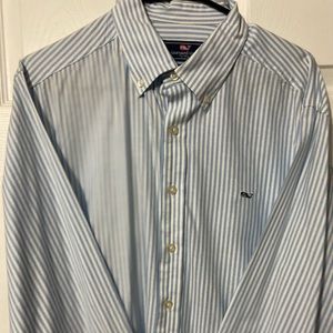 Vineyard Vines Mens Long Sleeve Button - Large